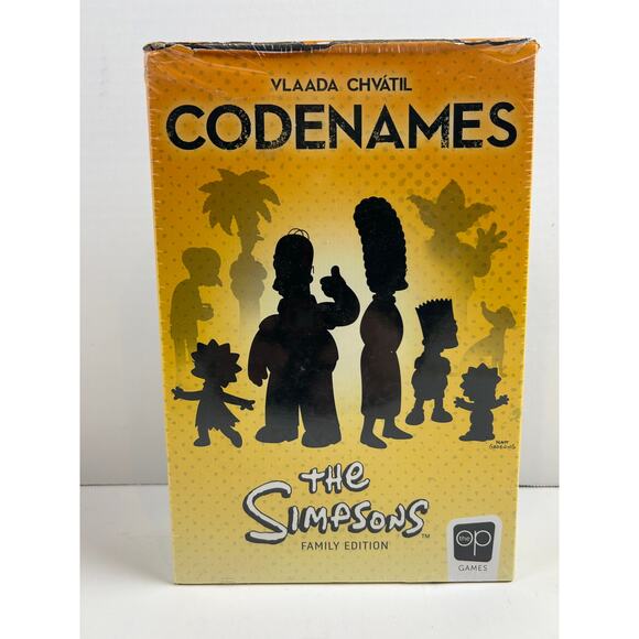 Codenames: The Simpsons Family Edition Board Game NEW SEALED - Picture 1 of 8